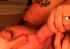 Wifey Gives Quick Blowjob Before Bed