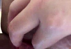 Blonde's pussy squirts in surprising display