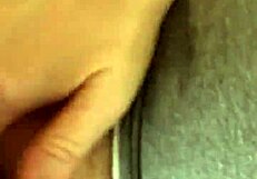 Blonde's pussy squirts in surprising display