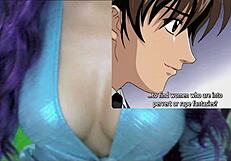 strangers on the train started an orgy in this hentai episode