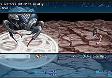 Look at this cute blonde in red underwear, she's so tempting.