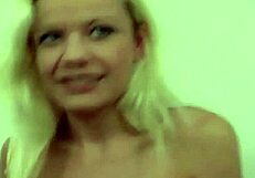 Bold babe rips clothes for intense titty fuck and blowjob pov.