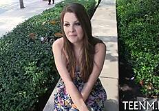 Cali Hayes Trades Blowjob For Cash