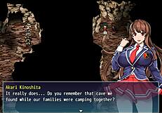 Look at this cute blonde in red underwear, she's so tempting.