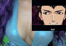 strangers on the train started an orgy in this hentai episode