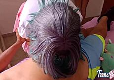 Oh, the twin stepsisters get punished by their perverted stepfather!