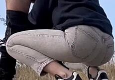 Give me a blowjob and doggy on the road