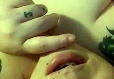 ariesbbw, the bbw amateur, enjoys her liquid lunch of cum in a narrative tale