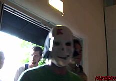 Sativa Presley Sucks Cock in Wild Party