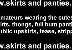 Teen Reveals Panties After Classroom Session