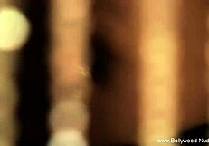 Dancing sensually in the Indian moonlight