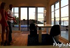 Dazzling Mia Orgasms from Intense Blowjob