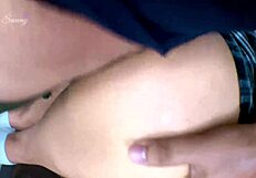 Innocent Mexican schoolgirl boldly tastes ass caramel from her dirty ass in intense anal scene