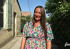 mila the stunning brunette explores wild new threesome adventures