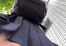 Glasses Girl Nonoura Non Sinks Into Slow Sex Addiction With Middle-Aged Man's Piston?