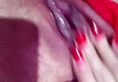 Latina Lesbian Girl Masturbates Her Wet Vagina So Well!