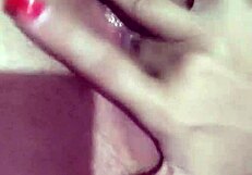 Latina Lesbian Girl Masturbates Her Wet Vagina So Well!