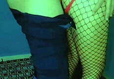 Wife Opens Legs for Cock After Parade Cum