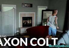 i sucked that gay bodybuilder's big cock outdoor and got cum on my face