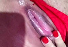 Latina Lesbian Girl Masturbates Her Wet Vagina So Well!