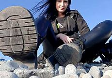 Dirty Boot Soles Tease Your Fetish for Street Shoes and Filthy Soles