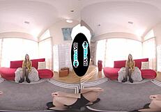 wetvr fuck with cum explosion in vr