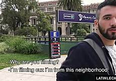 Latino gay teen 18+ turned into sex servant in public