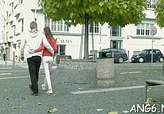 Teen Zuzana performs blowjob then hardcore fucking with amateurs.