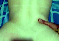 Blonde Novinha on All Fours Giving Pleasure with Big Ass