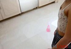 aria cleans while stepbro visits in fantasy