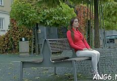 Teen Zuzana performs blowjob then hardcore fucking with amateurs.