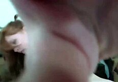redhead pawg camgirl squirts multiple times during rough anal sex