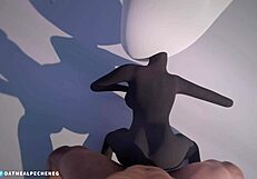 hornet in cartoon furry style