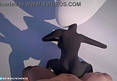 hornet in cartoon furry style