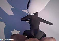 Hornet ในสไตล์การ์ตูน furry เย็ดกันสุดเซ็กซ์