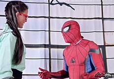 Sofie Marie's Perky Big Tits Bounce During Intense Deepthroat Blowjob