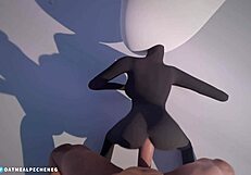 hornet in cartoon furry style