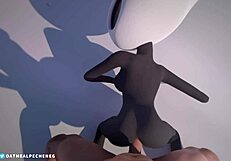 hornet in cartoon furry style