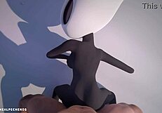 hornet in cartoon furry style