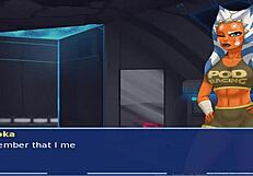 Star Wars Orange Trainer Part 26 Cosplay Group Sex with Alien Girls