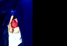 AMATEUR ROLE PLAYS WITH MOTHER'S UNDERWEAR AND TEASES WET PUSSY UNTIL SQUIRTING!