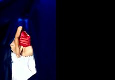 AMATEUR ROLE PLAYS WITH MOTHER'S UNDERWEAR AND TEASES WET PUSSY UNTIL SQUIRTING!