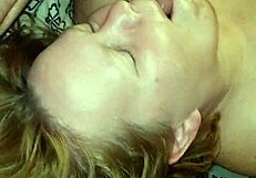 intense mouth creampie with facial cumshot
