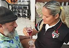 Carnaval 2020: Safada Paty Bumbum Seduces Velhinho Sandro Lima