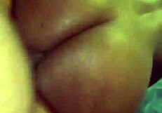 Ebony Bent Over Doggy Cumshot