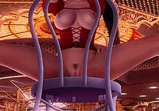 Momiji's Big Ass Shines in DOA5 Gravure STUDIO Close-Up