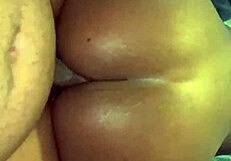 Ebony Bent Over Doggy Cumshot