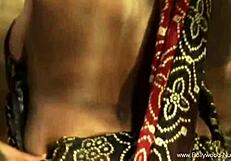 Brunette babe’s exotic dancing in sexually provocative erotic video