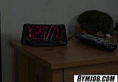 evi fox enjoys first rimjob licking cock