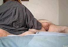 fat couple having hardcore sex